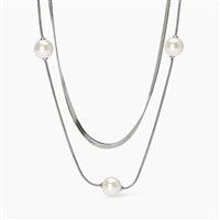 Collana Kidult Donna Style in Acciaio Perla 851019 - 851019